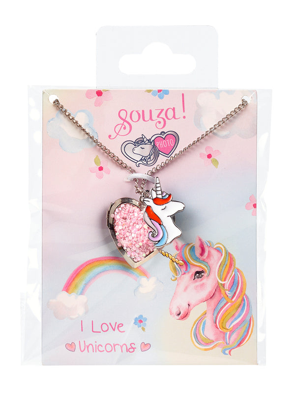 Giftpack necklace Juanita, unicorn charms