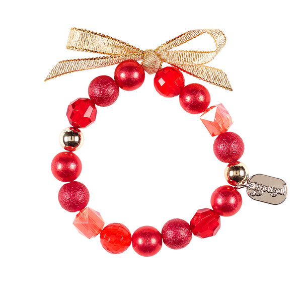 Bracelet Anka, Christmas, red