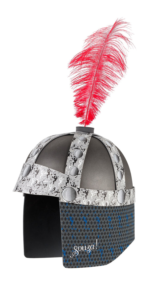 Helmet Hugo, with feather