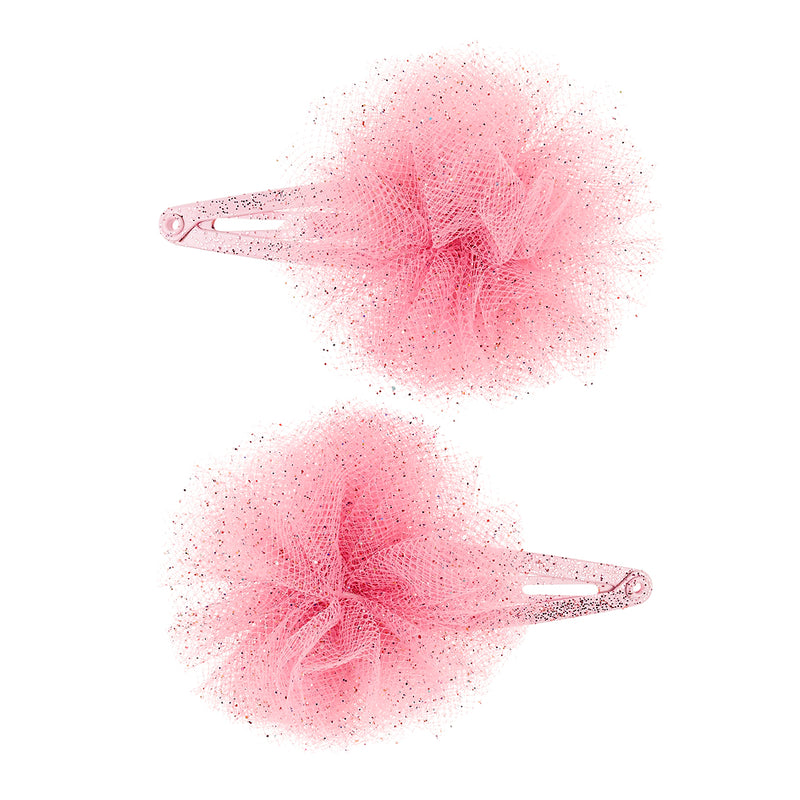 Haarspeldje Sheyna roze (2 stuks/kaartje)