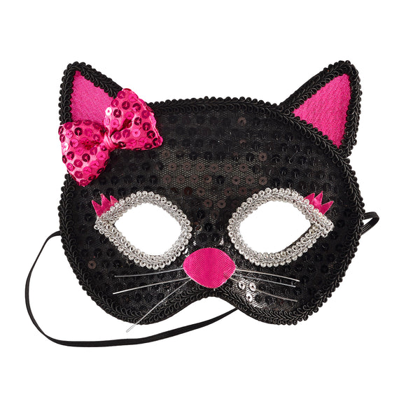 Mask Cat black-fuchsia