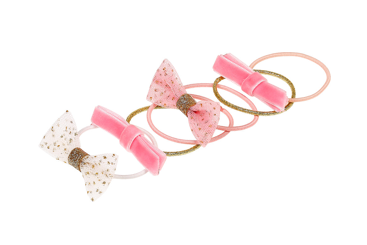 Hair elastics Corinne bow