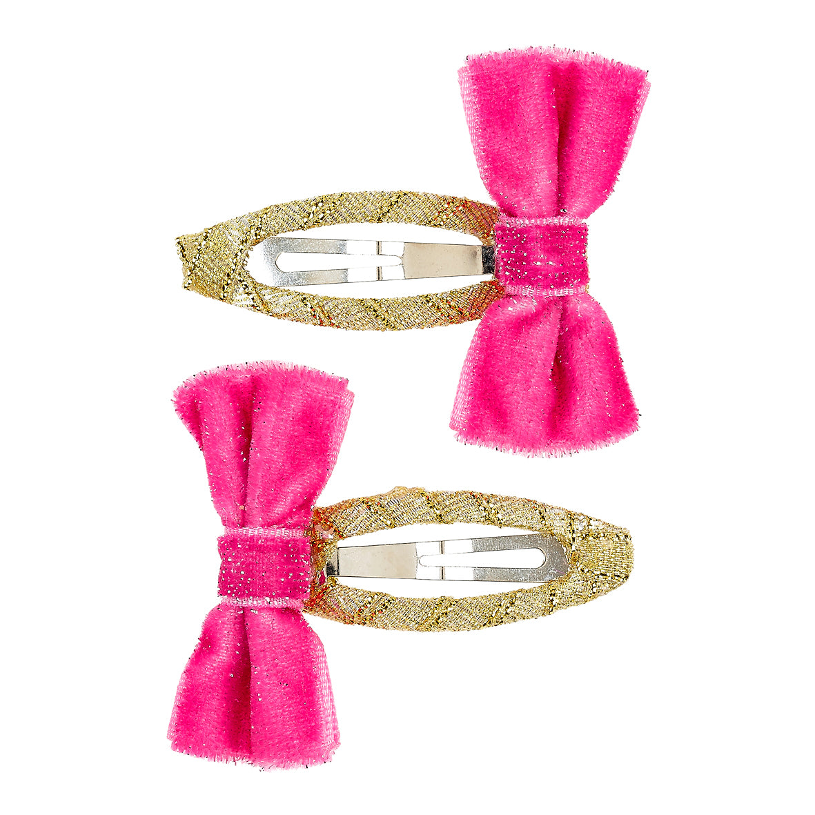 Hair clips Michela fuchsia