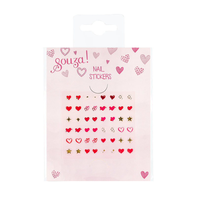 Nail stickers hearts