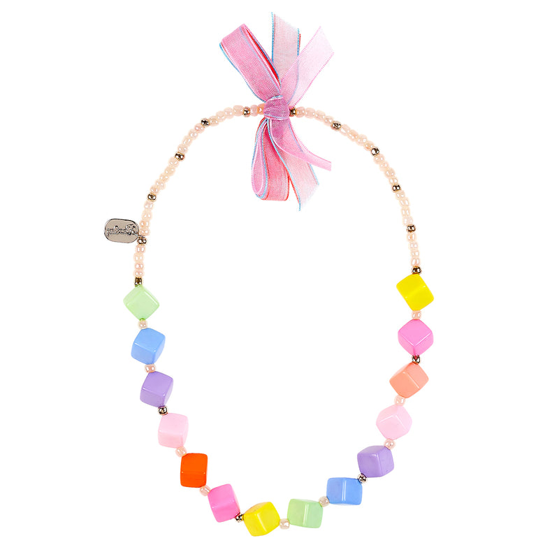 Necklace Hedwige rainbow