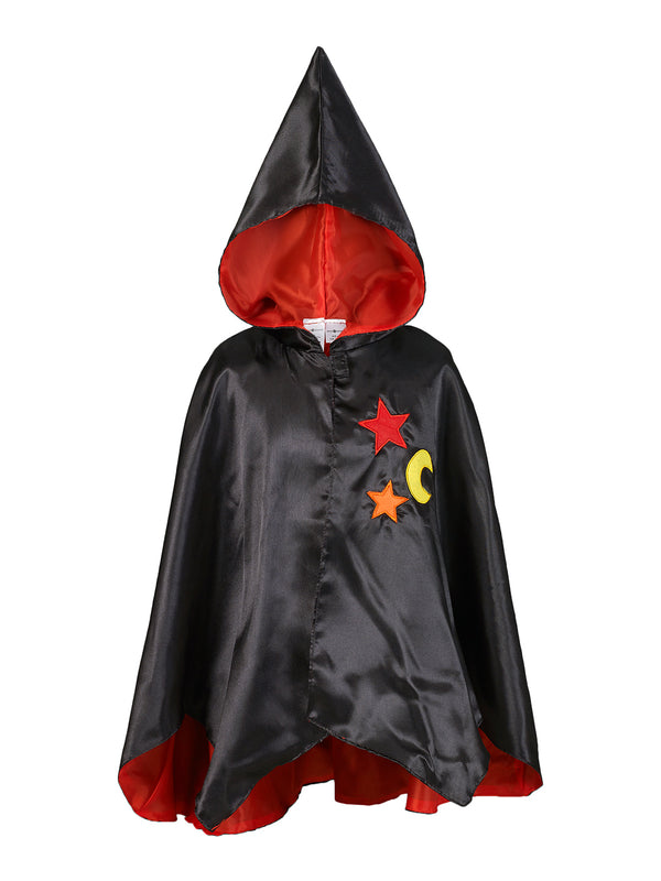 Philein cape, black/red (4-6 yrs)